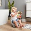 image:imageInfantino Potty Pals Potty Seat  Potty Training Toilet Removable Bowl with Splashguard Slip Resistant Feet Gray