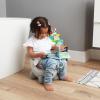 image:imageInfantino Potty Pals Potty Seat  Potty Training Toilet Removable Bowl with Splashguard Slip Resistant Feet Gray