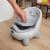image:imageInfantino Potty Pals Potty Seat  Potty Training Toilet Removable Bowl with Splashguard Slip Resistant Feet Gray