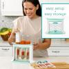 image:imageInfantino Squeeze Station for Homemade Baby Food Pouch Filling Station for Puree Food for Babies and Toddlers Dishwasher Safe and BPAFreeSqueeze Station  New  Improved