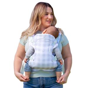image:imageInfantino Flip 4in1 Convertible Baby Carrier Adjustable Ergonomic Babywearing Registry Essential Baby Carrier for Newborn to Toddler LeopardPlaid