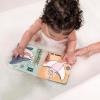 image:imageInfantino Color Reveal Bath Book Baby amp Toddler Water Reveal Book for Bath Time Fun Ocean Theme MessFree Soft EVA Plastic Reusable ColorChanging Pages