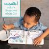 image:imageInfantino Color Reveal Bath Book Baby amp Toddler Water Reveal Book for Bath Time Fun Ocean Theme MessFree Soft EVA Plastic Reusable ColorChanging Pages