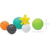 image:imageInfantino Textured Multi Ball Set  Toy for Sensory Exploration and Engagement for Ages 6 Months and up 6 Piece Set6 Piece Set