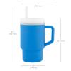image:imageInfantino My 1st Tumbler  Adorable Miniature Tumblers with LeakResistant Straw and ToddlerFriendly Handle Encourages Hydration Easy to Clean 9 fl oz 2 Pack Lilac amp OceanLilac and Ocean