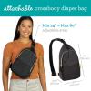image:imageInfantino Flip Luxe 4in1 Convertible Baby Carrier Ergonomic Infant to Toddler Carrier Updated Lumbar Support Premium Herringbone Fabric Elevated Accents HandsFree Comfort 735 lbs AffogatoBlack  Gold