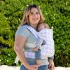 image:imageInfantino Flip Luxe 4in1 Convertible Baby Carrier Ergonomic Infant to Toddler Carrier Updated Lumbar Support Premium Herringbone Fabric Elevated Accents HandsFree Comfort 735 lbs AffogatoPlaid