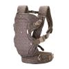 image:imageInfantino Flip Luxe 4in1 Convertible Baby Carrier Ergonomic Infant to Toddler Carrier Updated Lumbar Support Premium Herringbone Fabric Elevated Accents HandsFree Comfort 735 lbs AffogatoLeopard