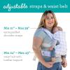 image:imageInfantino Flip Luxe 4in1 Convertible Baby Carrier Ergonomic Infant to Toddler Carrier Updated Lumbar Support Premium Herringbone Fabric Elevated Accents HandsFree Comfort 735 lbs AffogatoPlaid