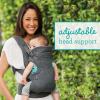 image:imageInfantino Flip Luxe 4in1 Convertible Baby Carrier Ergonomic Infant to Toddler Carrier Updated Lumbar Support Premium Herringbone Fabric Elevated Accents HandsFree Comfort 735 lbs AffogatoGray