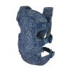 image:imageInfantino Flip Luxe 4in1 Convertible Baby Carrier Ergonomic Infant to Toddler Carrier Updated Lumbar Support Premium Herringbone Fabric Elevated Accents HandsFree Comfort 735 lbs AffogatoFloral Navy