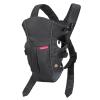 image:imageInfantino Swift Classic Carrier with Pocket 2Ways to Carry Carrier with Wonder Bib amp Essentials Storage Front Pocket for Babies 726lb Adjustable Strap GrayBlack