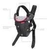 image:imageInfantino Swift Classic Carrier with Pocket 2Ways to Carry Carrier with Wonder Bib amp Essentials Storage Front Pocket for Babies 726lb Adjustable Strap GrayBlack