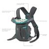 image:imageInfantino Swift Classic Carrier with Pocket 2Ways to Carry Carrier with Wonder Bib amp Essentials Storage Front Pocket for Babies 726lb Adjustable Strap GrayGray