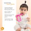image:imageBooginHead by Infantino 100 Food Grade Silicone Link Baby Teethers Hot Pink
