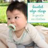 image:imageInfantino PaciGrip Silicone Pacifier Clip Soft SingleMolded Silicone Strap with Secure Metal Clasp BPAFree FoodGrade Fits Most Pacifiers Lime Green Citrus Ages 036Months