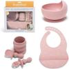image:imageBooginHead by Infantino Baby Led Weaning Supplies Stage 1 and 2 Self Feeding 5Piece Set PinkBaby Led Pink
