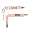 image:imageBooginHead by Infantino PaciGrip 2Pack Pacifier Clips  Universal Fit Gentle on Clothes Keeps Pacifiers Clean amp Close Ages 036 Months Black Grey and White SkaterPink 2Pack