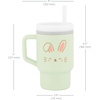 image:imageInfantino My 1st Tumbler 9 Oz Silicone Sippy Cup with Straw amp Handle SpillResistant Baby Cup for OntheGo BPAFree Transition Bottle Blue StarsBunny