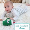 image:imageInfantino My 1st Tumbler 9 Oz Silicone Sippy Cup with Straw amp Handle SpillResistant Baby Cup for OntheGo BPAFree Transition Bottle Blue StarsGreen Snowman