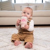 image:imageInfantino My 1st Tumbler 9 Oz Silicone Sippy Cup with Straw amp Handle SpillResistant Baby Cup for OntheGo BPAFree Transition Bottle Blue StarsPink Hearts