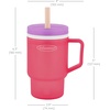 image:imageInfantino My 1st Tumbler Straw Cup 10oz Seashell amp LavenderHibiscus