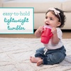 image:imageInfantino My 1st Tumbler Straw Cup 10oz Seashell amp LavenderHibiscus