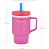 image:imageInfantino My 1st Tumbler Straw Cup 10oz Seashell amp LavenderRaspberry Cream