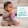 image:imageInfantino My 1st Tumbler Straw Cup 10oz Seashell amp LavenderSeashellLavender