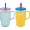 image:imageInfantino My 1st Tumbler Straw Cup 10oz Seashell amp LavenderCool BreezeLemon Rizz
