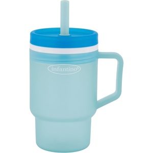 image:imageInfantino My 1st Tumbler Straw Cup 10oz Seashell amp LavenderMoody Blue