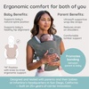 image:imageInfantino First Bloom Newborn Baby Carrier 725 lbs Sweet DoveSweet Dove