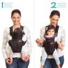 image:imageInfantino Swift Classic Baby Carrier with Pocket 726 lbs MushroomBlack