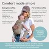image:imageInfantino Swift Classic Baby Carrier with Pocket 726 lbs MushroomMushroom
