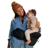 image:imageInfantino Hip Rider Max Storage Hip Seat Baby Carrier 1245 lbs Washed TaupeBlack Sand